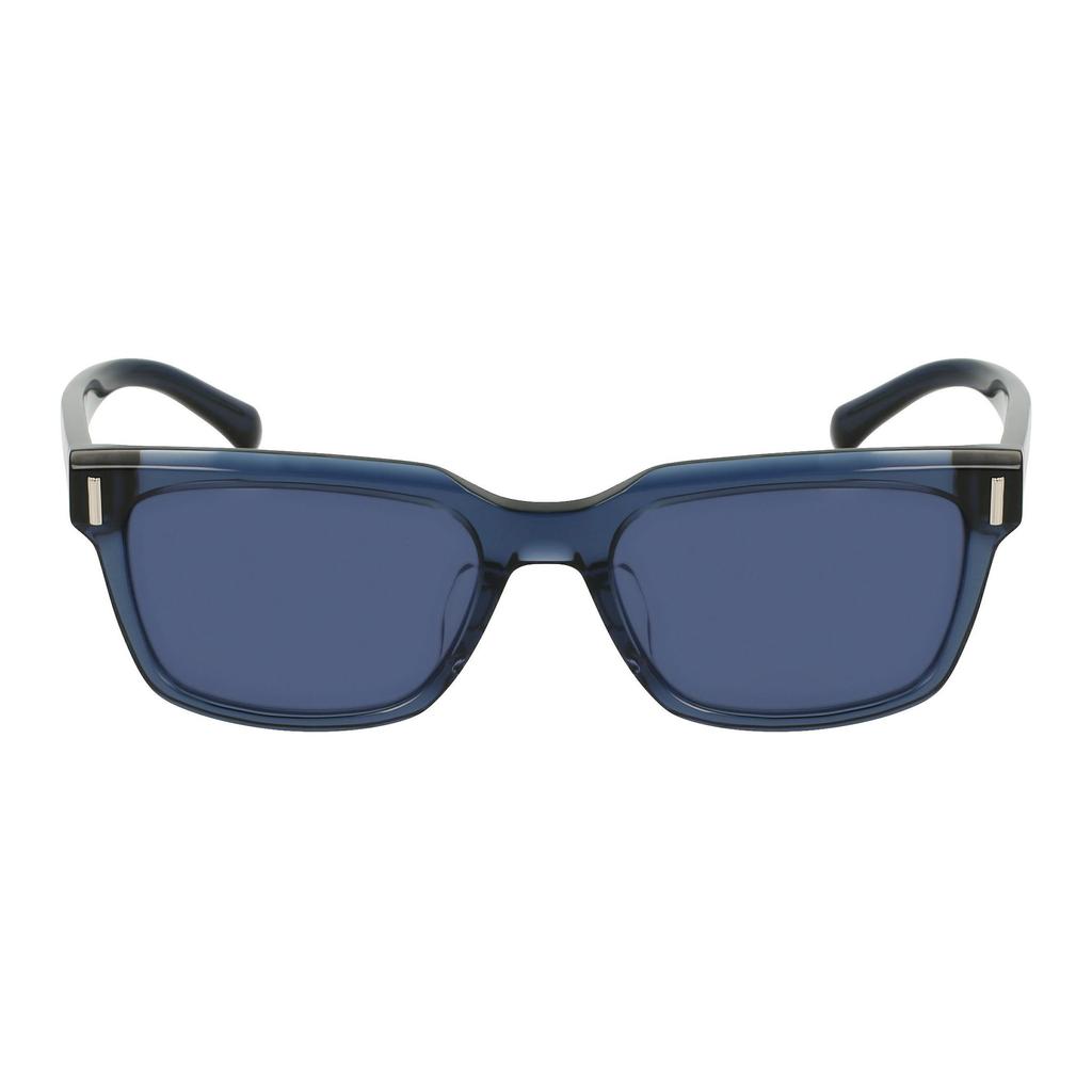 Ferragamo Personality Narrow Frame Sunglasses Square UV Protection Unisex Sunglasses SF2043SLB