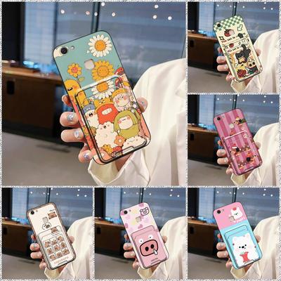 Protective Cute Phone Case For VIVO V7/Y75 Graffiti Fashion Design Anti-dust Soft Case Shockproof Cartoon Card Sleeve
