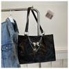 Large Capacity Chic Women's Bag 2024 New Chain Casual Butterfly Shoulder Tote Bag