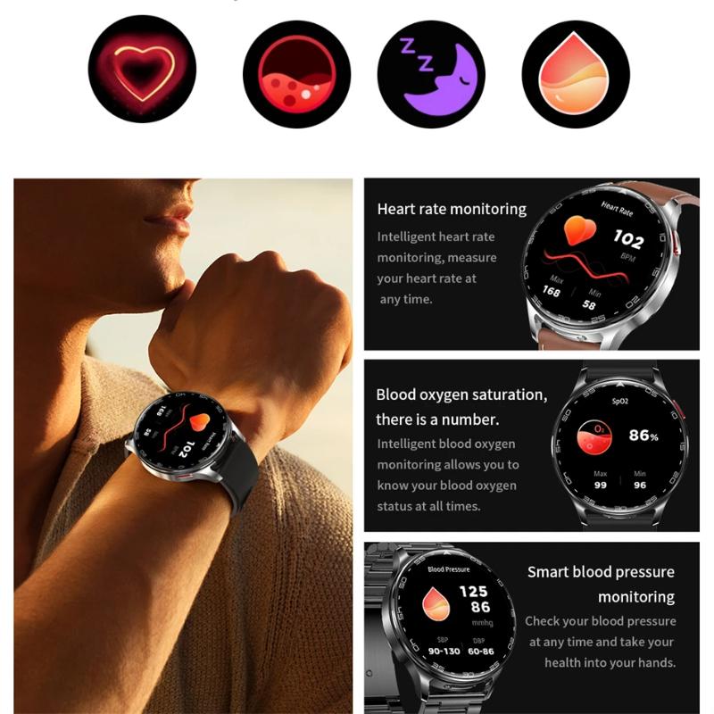 Smart Watch with Earbuds 1.39 Inch Fitness Watch 2 In 1 Calories Sleep Monitor Heart Rate Blood Pressure Monitor Bluetooth Watch