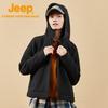 Jeep Women's Outdoor Waterproof Windproof Jacket with Fleece Liner