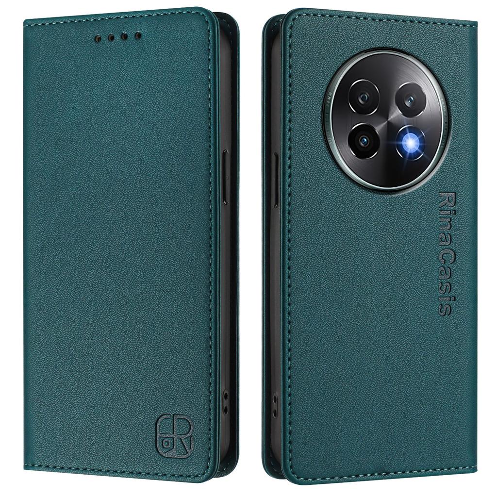 Magnetische PU-Leder-Brieftaschen-Flip-Hülle für OPPO/Realme 13/14/15T (5G/4G) 12pro 11 10 9i 9 8