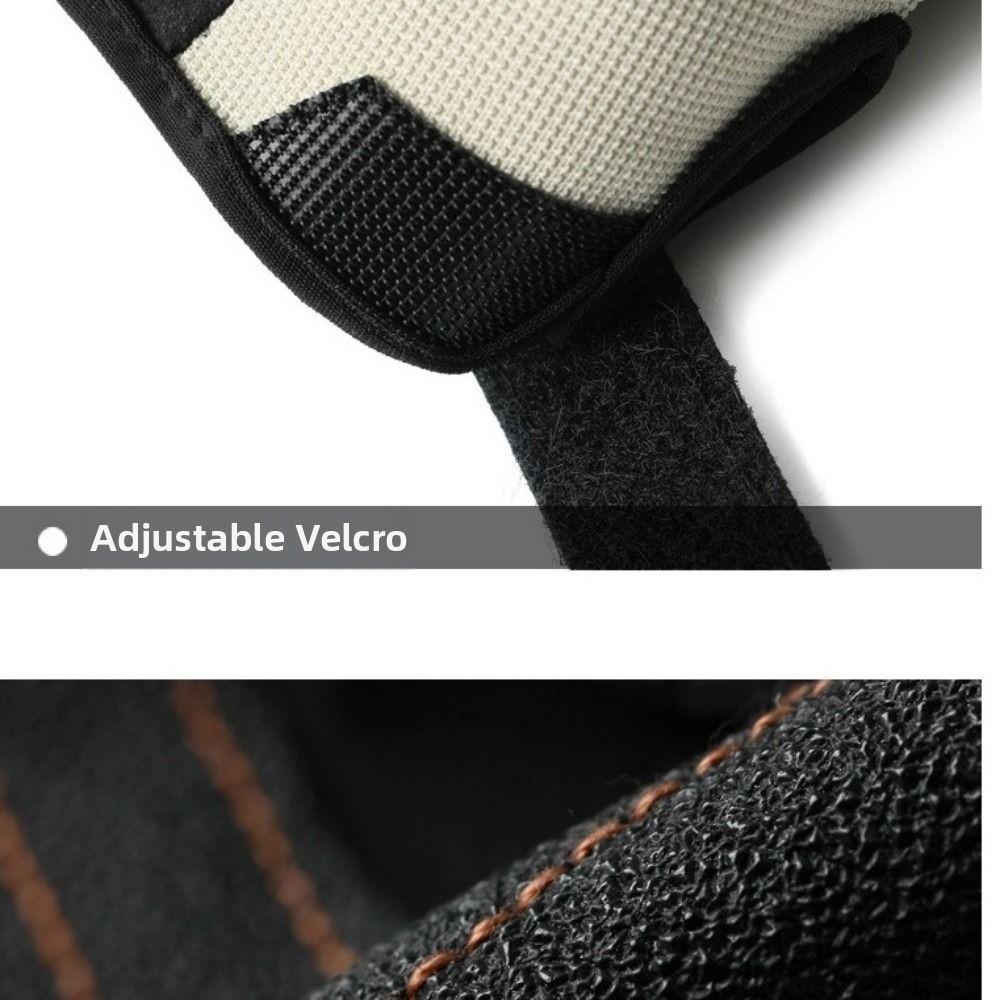 Wear Resistant Half Finger Gloves Anti-Slip Bicycle Gloves Motorcycle Gloves  Outdoor Cycling