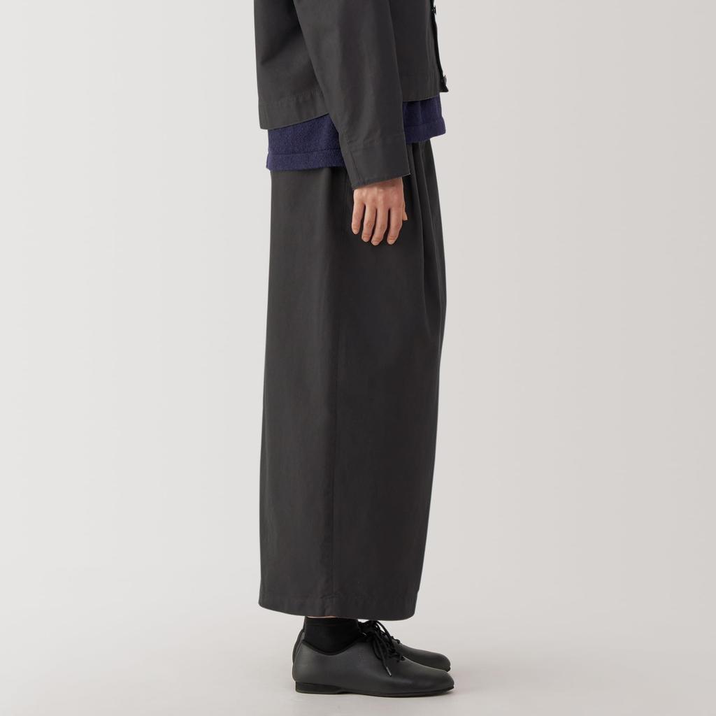Pantaloni MUJI în amestec de hârtie japoneză BG1R9A4A Maro închis M Femei Femei Femei