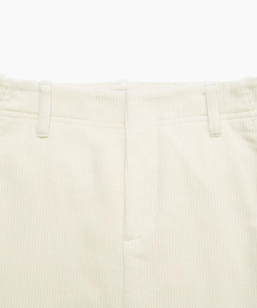 Tudment Corduroy Mini Skirt Ivory