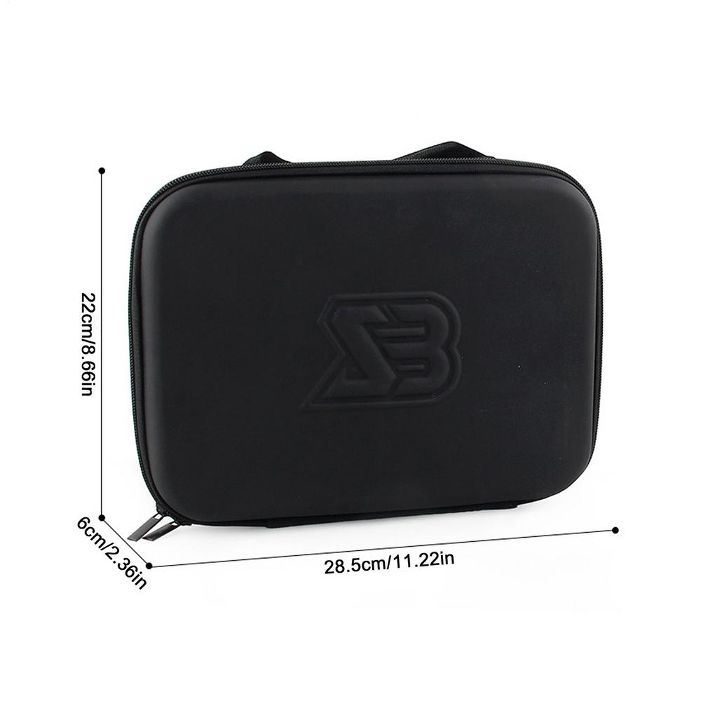 

Gyroscope Storage Container Gyroscope Gear Holder Bag Gyro Compartment Case for Travel Workshop Office Home Practice Outdoor чорний