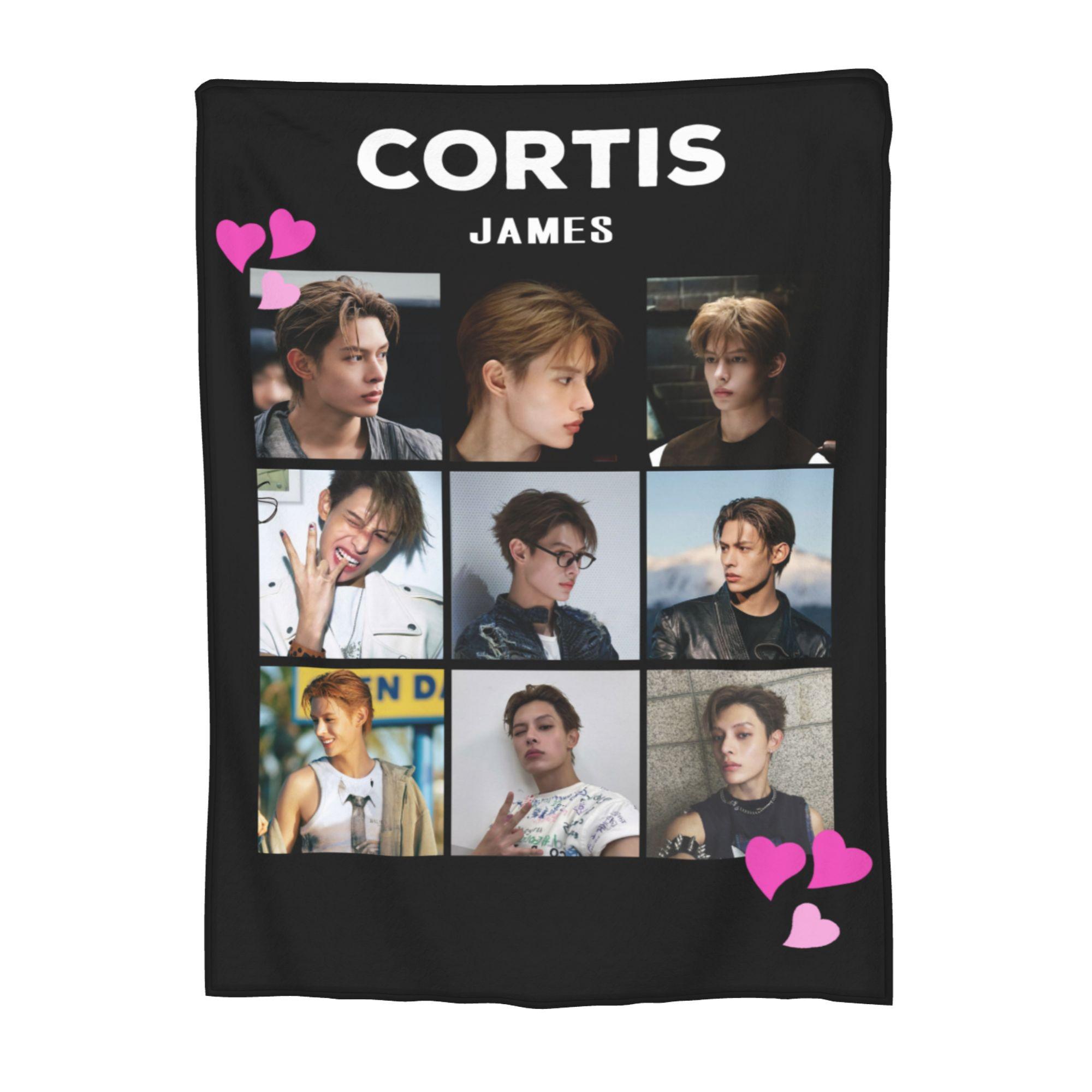 CORTIS J-James Blanket, Kpop Fan Gift, Ultra Soft Flannel Throw, James Cortis Photo Blanket, Kpop Merch Size: 75*100cm, Weight: 230 GSM