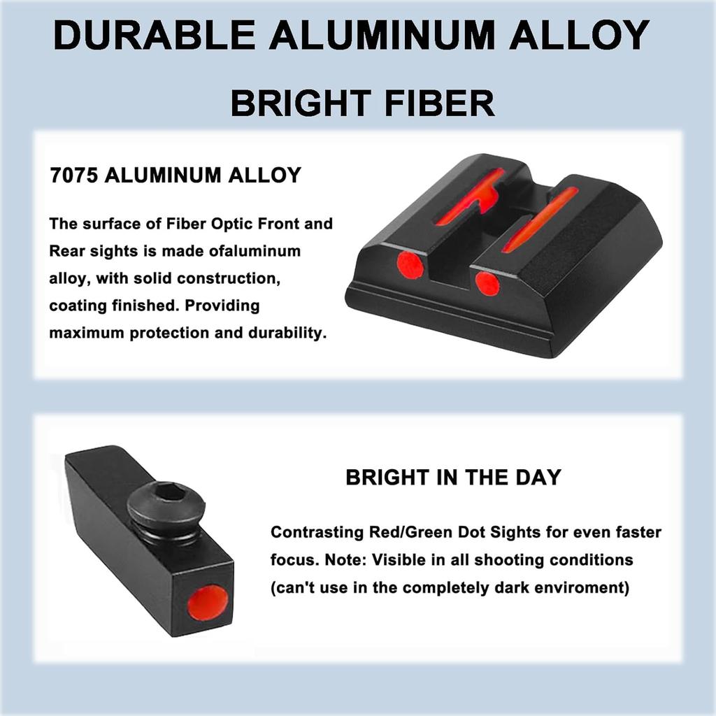 Aluminum Alloy Sights Perfectly