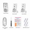 Wireless Doorbell Intercom Rechargeable Smart Intercom Doorbells for Home Real Time 3 Volume Levels 1000m 3280ft Long