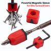 1.5-10mm Screwdriver Magnetizer Ring Hex Keys Red Magnetic Screwdriver Bits Quick Magnetizing Device Household Tool
