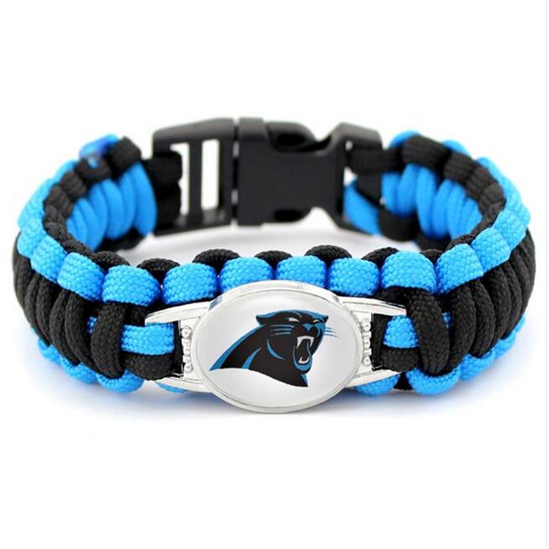 Handgeflochtenes NFL Paracord-Armband für Herren - 32 Teamoptionen für europäische & amerikanische Sportler