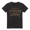 Interview With The Vampire Unisex Adult Gold Logo T-Shirt