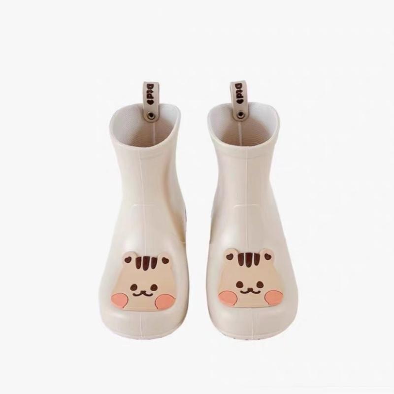 Fashion Rain Boot Girl Cute Cartoon Kids Water Boots Waterproof Non Slip Rubber Boots Child Casual Trendy Versatile Kid Shoes
