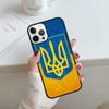 U-kraine Flag Phone Case For iPhone 17 Air 13 12 14 15 16  Cover For Apple iPhone 17 Air 14 15 16 Pro Max Plus Coque