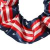 DamenHaargummi Weich Fest Haltbar Dehnbar Nützlich Hohe Elastizität Gummiband Amerikanische Flagge Druck Waschbar Haargummi HaarDekoration