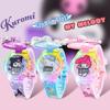 Children's Luminous Seven-Color Music Cartoon Spinning Gyro Watch Toy