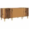 Vinyl Record Cabinet Reclaimed Wood Look 121 x 38 x 48 cm Engineered Wood