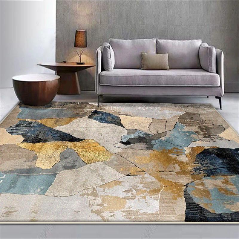 

Nordic Abstract Carpet for Living Room Luxury Easy Clean Home Decor Rug for Bedroom Washable Washroom Floor Mat Tapis 60*90cm