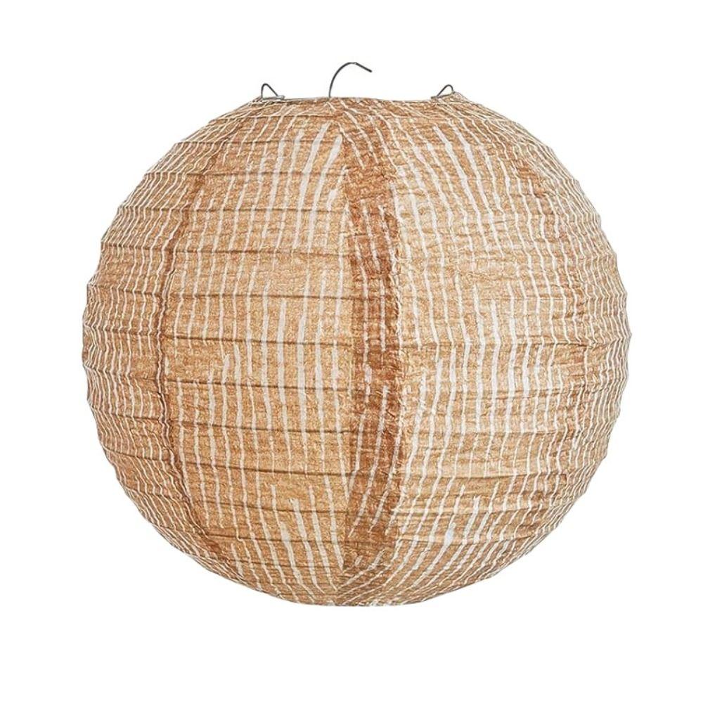 New 8inch Size Linen Lantern Paper Material Linen Material Hanging Lantern Theme Design Home Decoration Lantern Home Decoration