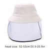 Kids Face Protection Hat Children Detachable Transparent Face Protection