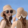 360° Protection Fisherman's Hat Bowknot Sun Hat Fashion Sun Protective Hat  For Women