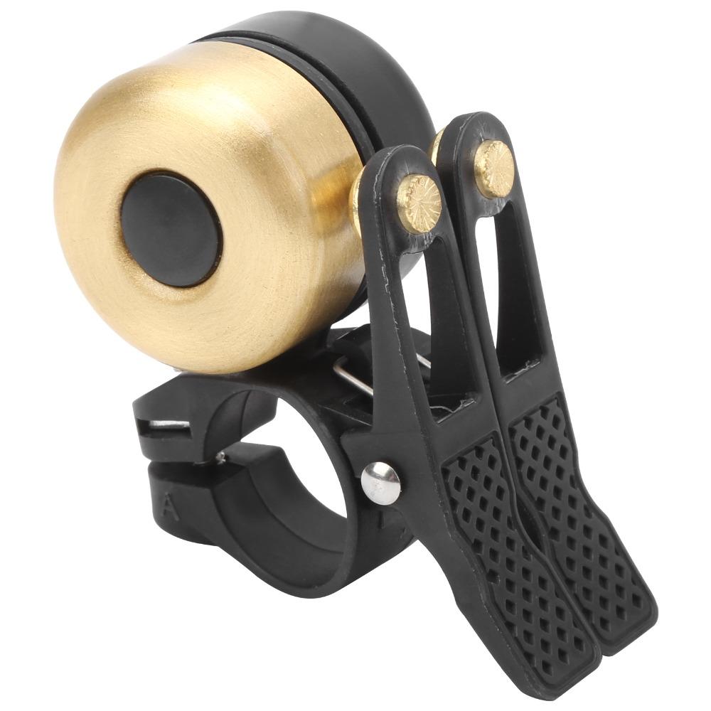 Dual Chime Bicycle Bell for 21-23mm Handlebar Bike Horn Portable Bike Bell Mountain Bikes