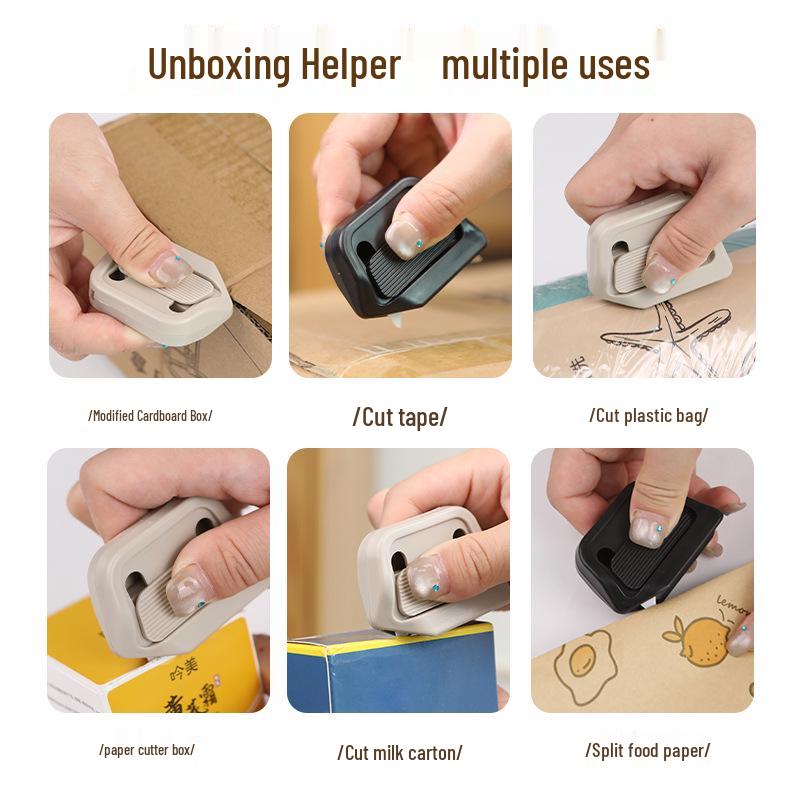 Magnetic Ceramic Box Cutter: Safe, Portable Mini Unboxing Knife