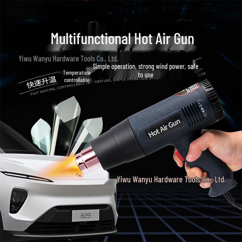 EU 220V Adjustable Temperature 2000W Heat Gun for Plastic and Car Wraps