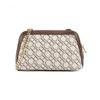 Letter Printed Leather Shoulder Bag Retro Crossbody Designer Light Luxury Chain Suede Fashion