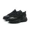 Anta Lifestyle Series Fabric Suede Leather Warm Waterproof Low-Top Casual Shoes Men Sneaker Black 912348981-1