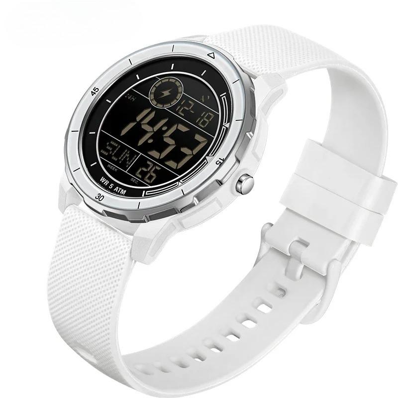 Top Brand Luxury Men's Sports Electronic Watch Student Outdoor Multi functional LED Analog Digital Wristwatch Alarm Clock