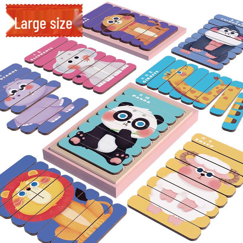 

Children s 3D Animal Matching Puzzle Toy