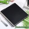 2024 High-Value Retro Top-Bound Grid Loose-Leaf Notebook