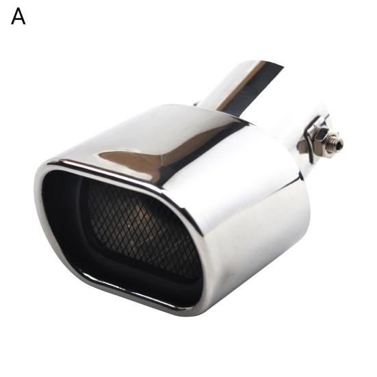 Verschleißfestes Auspuff-Endrohr, praktisch, hitzebeständig, universelle quadratische Schalldämpferspitze für Van, rostfrei