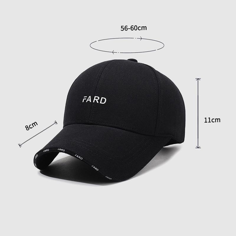 Four Seasons Cap Letter Embroidered Baseball Cap Men Women Outdoor Sports Sunscreen Hat