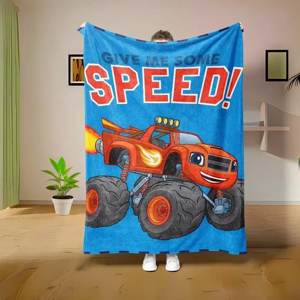 Cute Cat Print Flannel Blanket Love cat Family Blanket Throw Home Sofa Lunch Break Blankets Children Student Blankets Nap Gifts