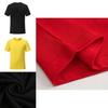Premium Cotton Men Women Plain T Shirts With Soft Short Sleeves Crew Neck
