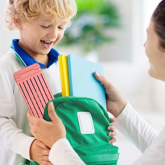 Portable Pencil Case with Magnetic Lock 7 Compartments Multifunctional Waterproof Pen Box for Students Kids School Supplies with Pencils Eraser Rulers