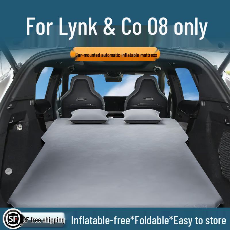 Lynk & Co 08 Auto aufblasbare Matratze: Kofferraum-Isomatte & Rücksitz-Luftkissen