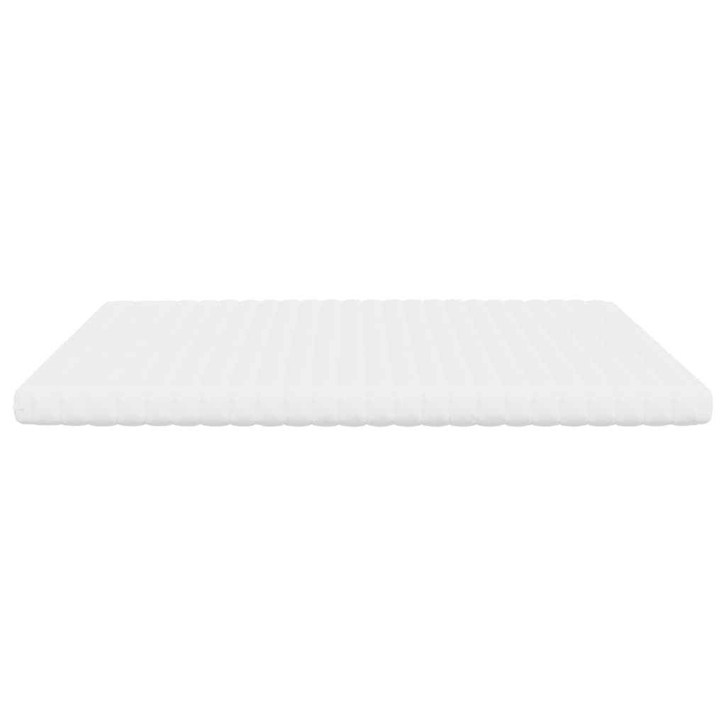 Vidaxl Materac Piankowy, Biały 200X200 Cm, 7-Strefowy, Twardość 20 Ild