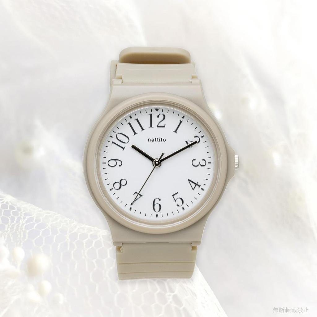 Fieldwork Women's Analog Watch with TPU Strap, Silver Indexes, Gray, Purse, YM115-4