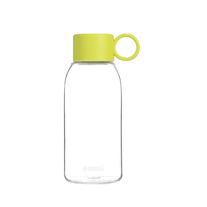 

1pc 450ml/650ml Simple Sports Water Bottle Leak-proof Cup Motivational Portable Water bottle for Outdoors Sport Fitness BPA Free 450ml