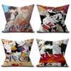 Anime Given Cushion Cover Inches Farmhouse Decor Home Throw Pillow Covers for Couch Decorations