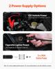 Electric Car Jack 15 Tons /33000 Lbs Portable Jack Kit with LED Light