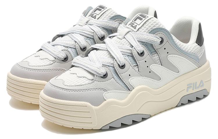 Women's Sneakers FILA Rosetta Breathable Low top Casual Shoes Women's Gray White