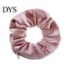 Straight Hair Tie with Pocket Hidden Buns Rope Curly Workout Bun Accessory Holder Portable Mini Bag Long