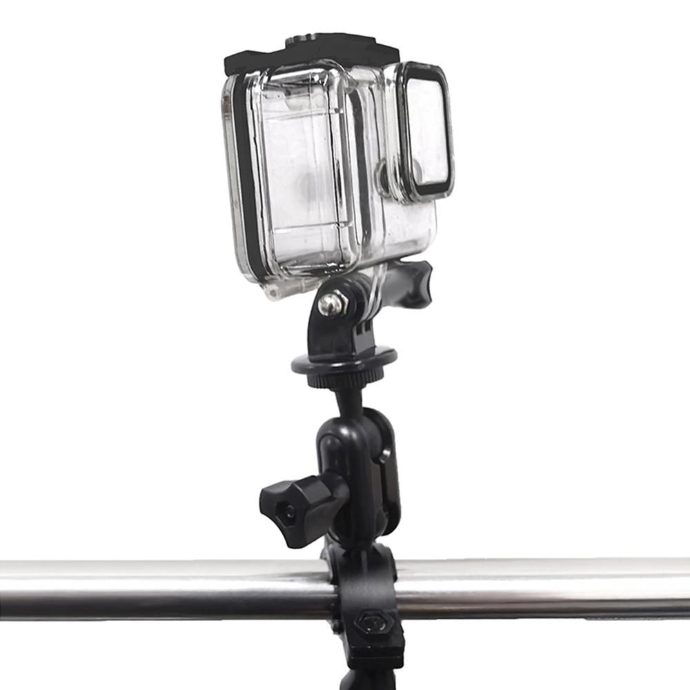 Adjustable Bicycle Handlebar Mount Bike Holder for GoPro 13 12 11 10 9 8 SJCAM Insta360 AKASO DJI Osmo Action Camera Accessories