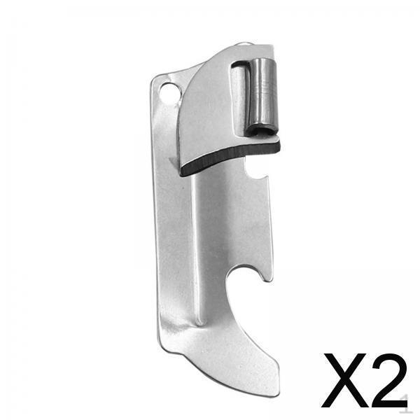 

Stainless Steel Can Opener for Camping And Outdoor Activities , Argent, 2 Pcs