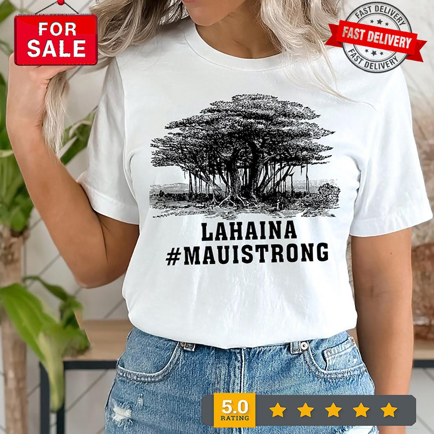 Strong  Shirt    Pray  For  Maui Unisex T-Shirt S