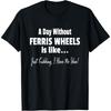 Ferris Wheel Lover Saying T-Shirt